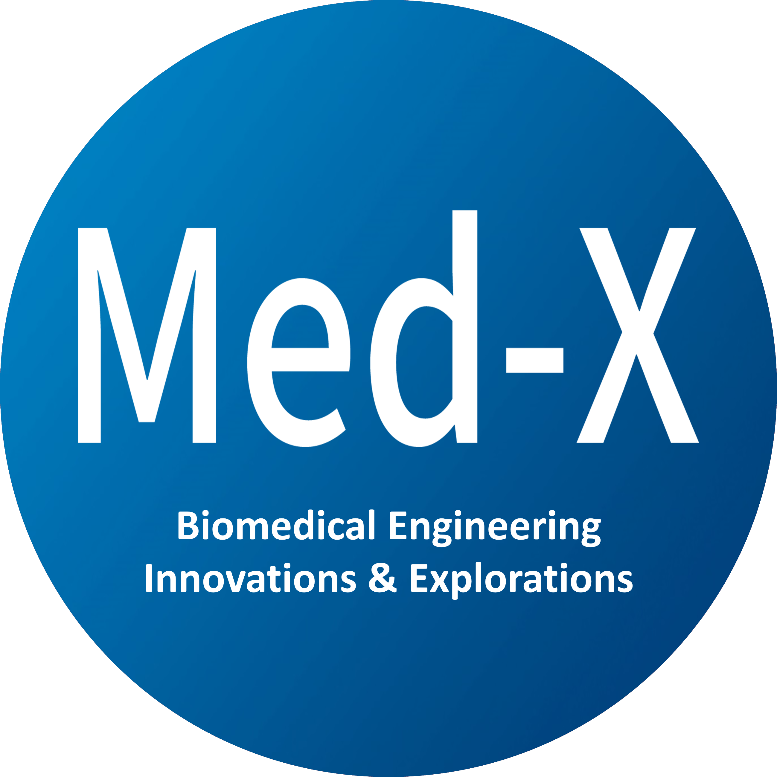 Mede-X蓝色logo